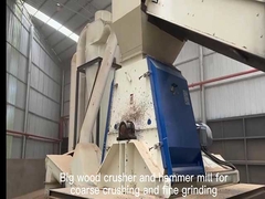 Trasformare il piatto di legno in pellet di legno