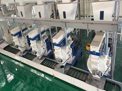 Impianto di linea di produzione di pellet di legno a biomassa a 15 t/h completamente automatico